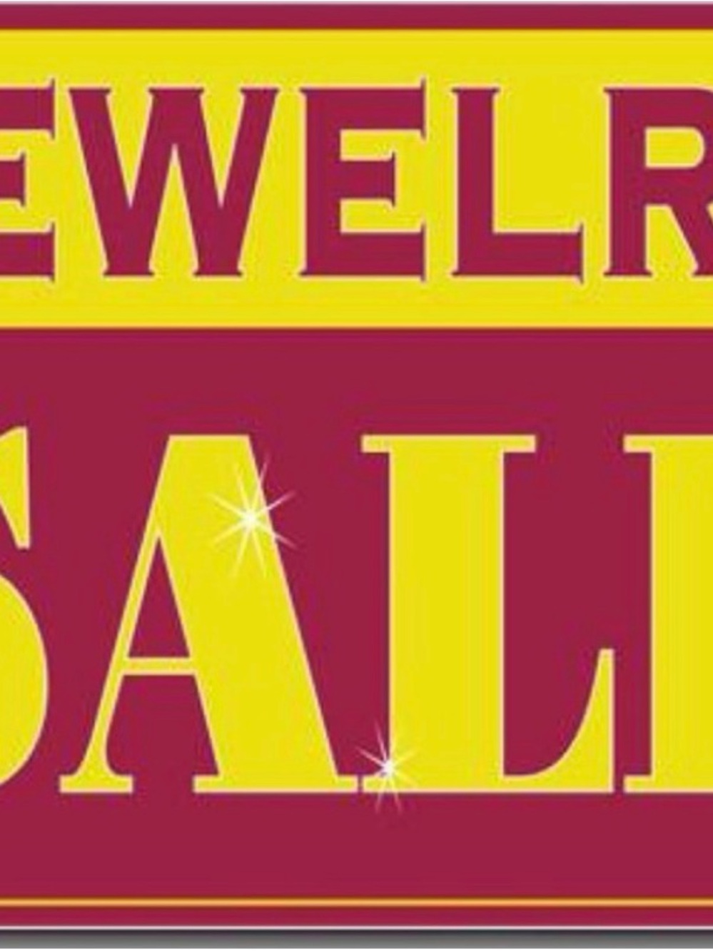 $5, $7, $15, $20, $25 Jewelry Sale.